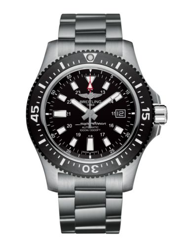 Fake breitling watch - Y17393101B1A1 Superocean 44 Special Stainless Steel / Volcano Black / Bracelet