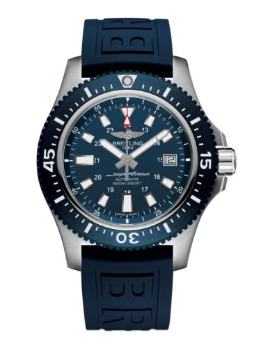 Fake breitling watch - Y1739316.C959.158S Superocean 44 Special Stainless Steel / Marine Blue / Rubber