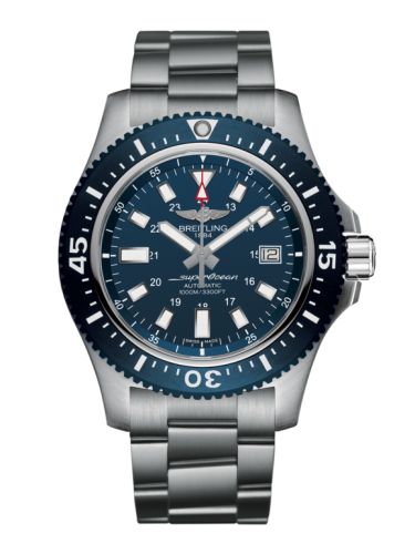 Fake breitling watch - Y17393161C1A1 Superocean 44 Special Stainless Steel / Marine Blue / Bracelet