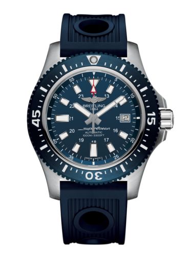 Fake breitling watch - Y1739316.C959.211 Superocean 44 Special Stainless Steel / Marine Blue / Rubber